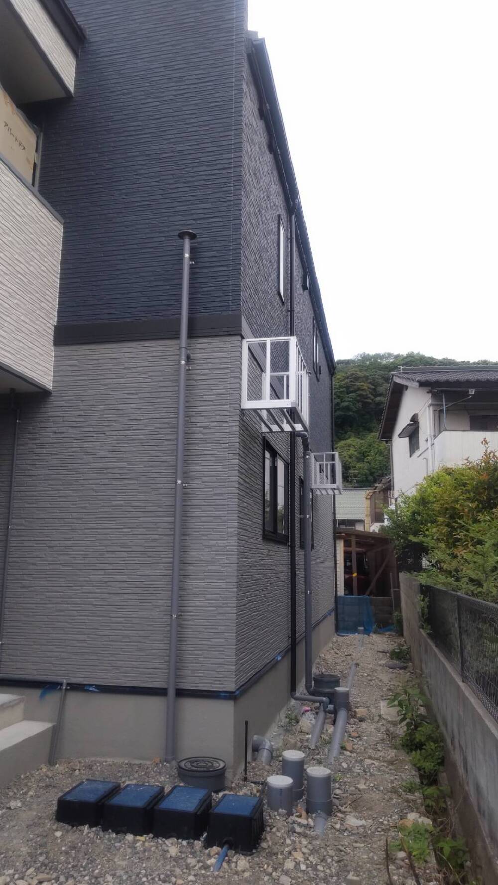 外部施工状況