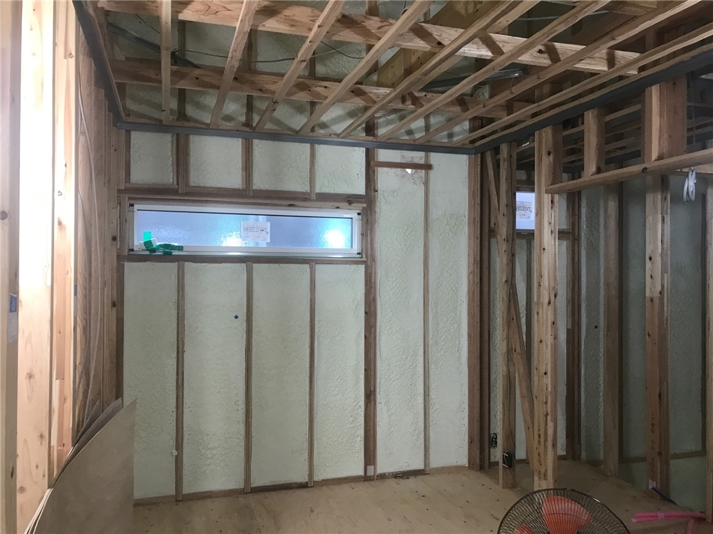 内部施工状況