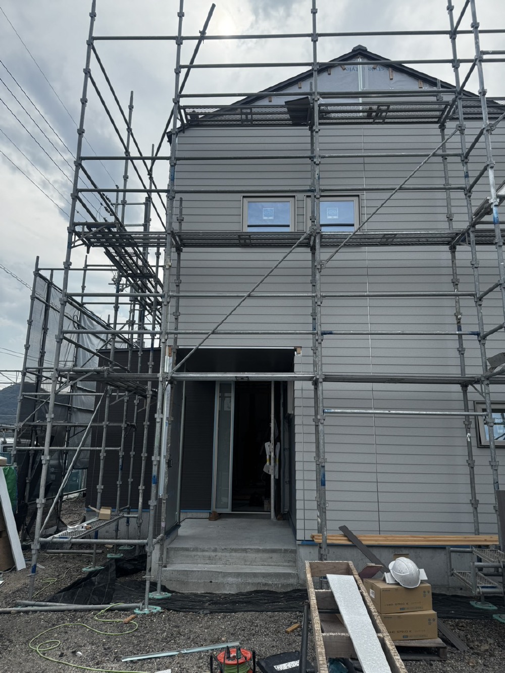 外部施工状況