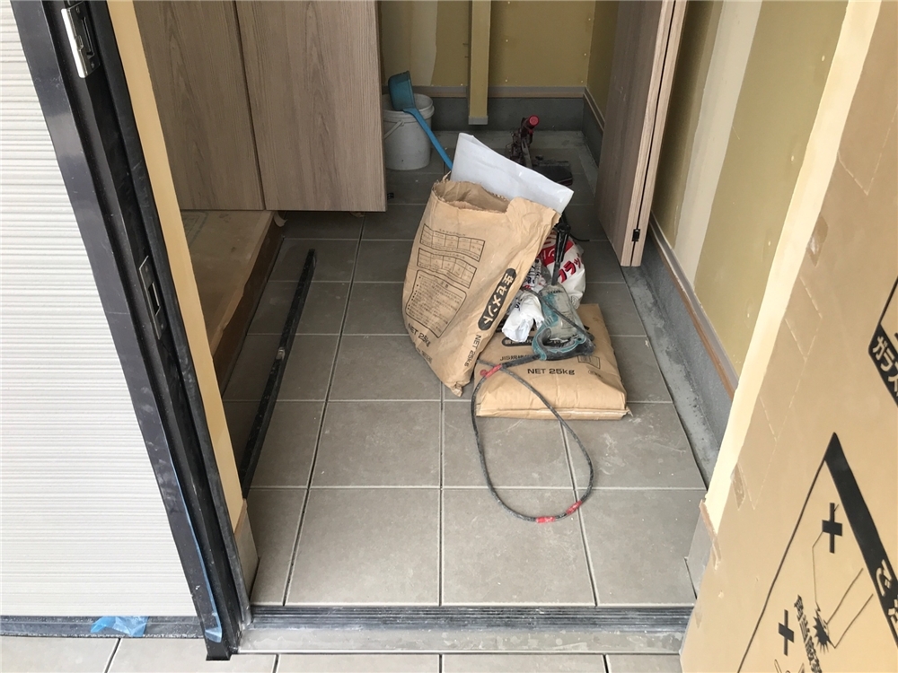 外部施工状況