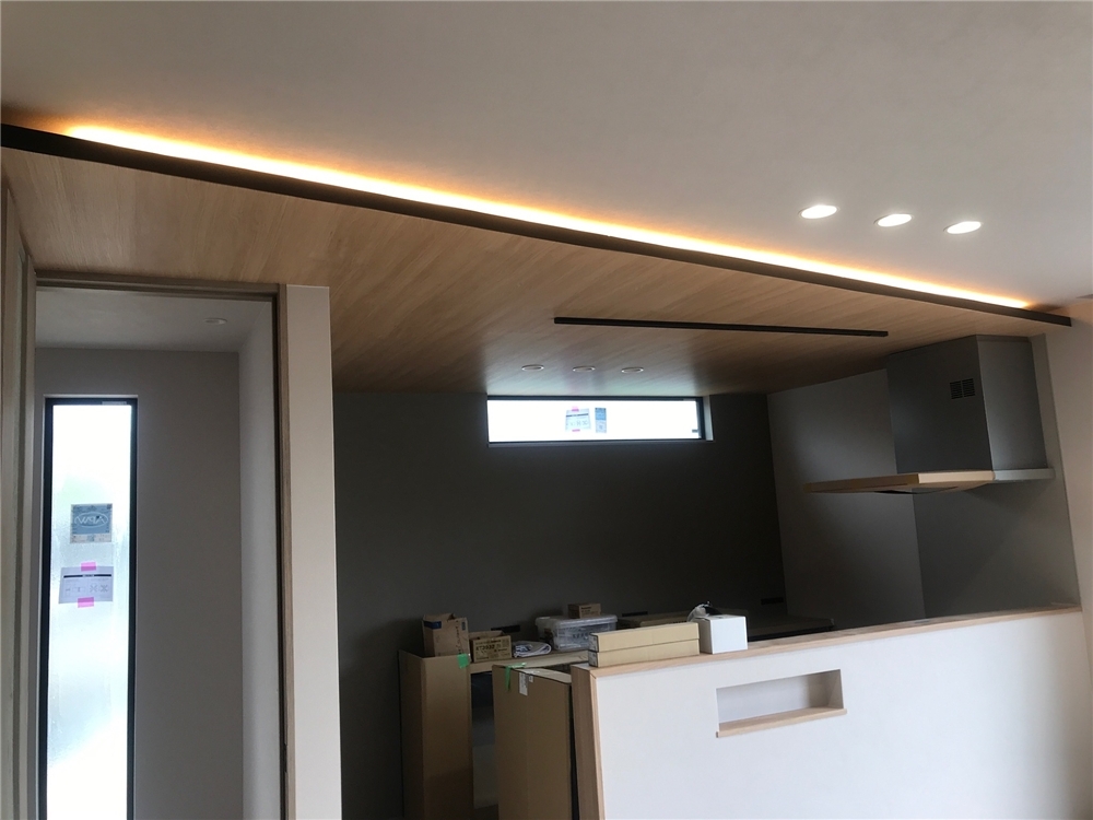 内部施工状況