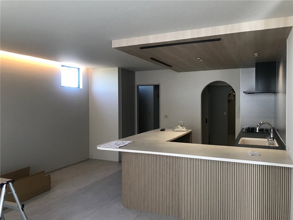 内部施工状況
