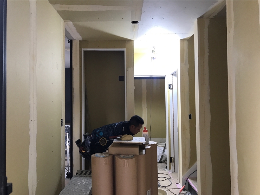 内部施工状況