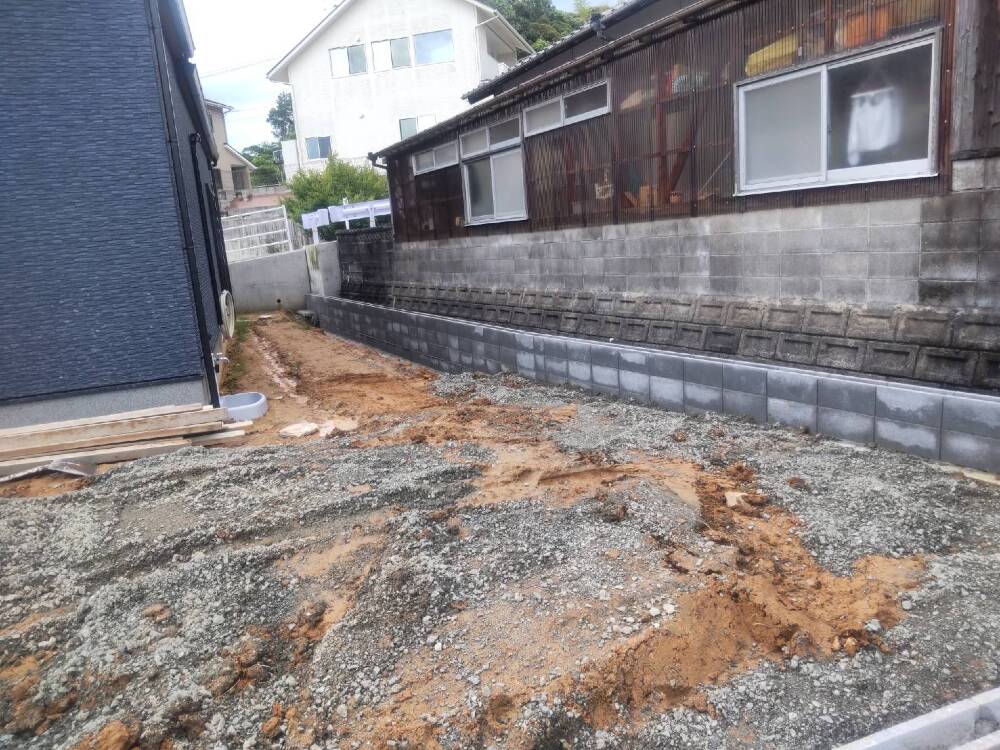 外部施工状況