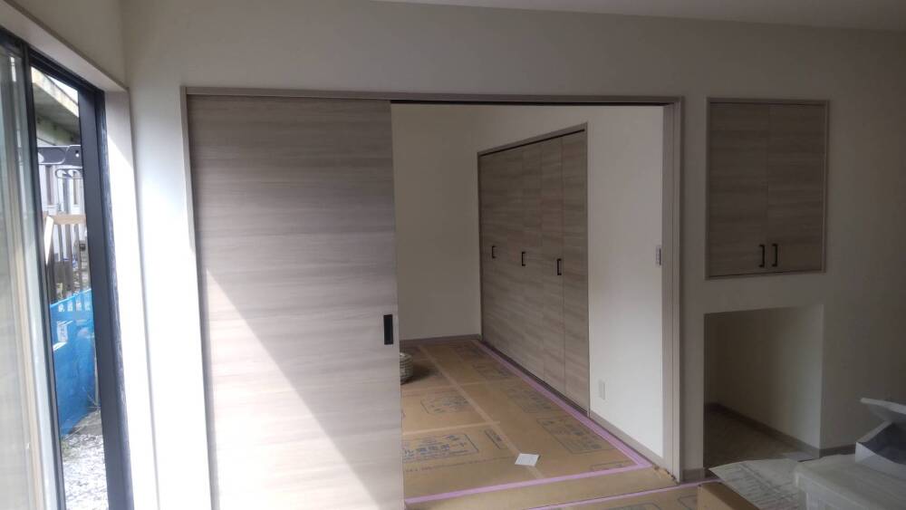 内部施工状況