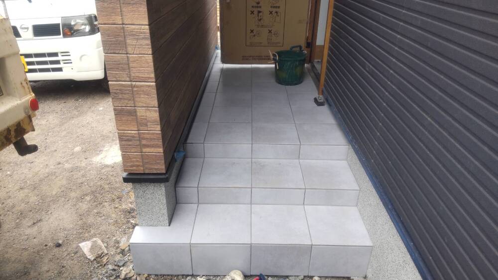 外部施工状況