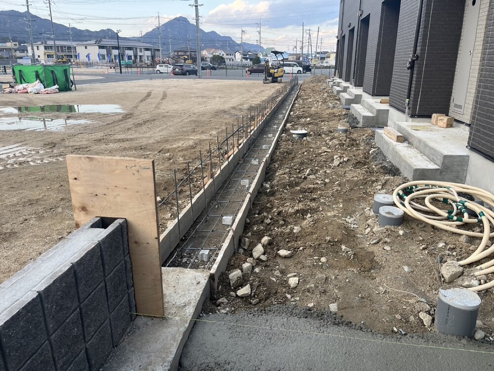 外部施工状況