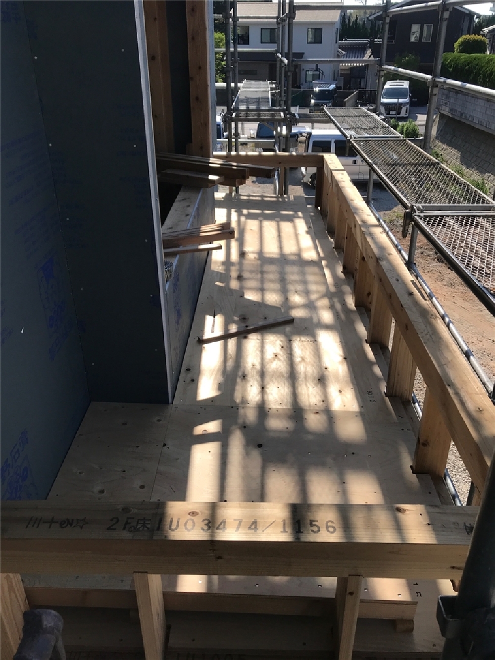 外部施工状況