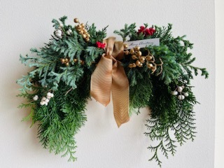 ウイング型クリスマス飾り作り