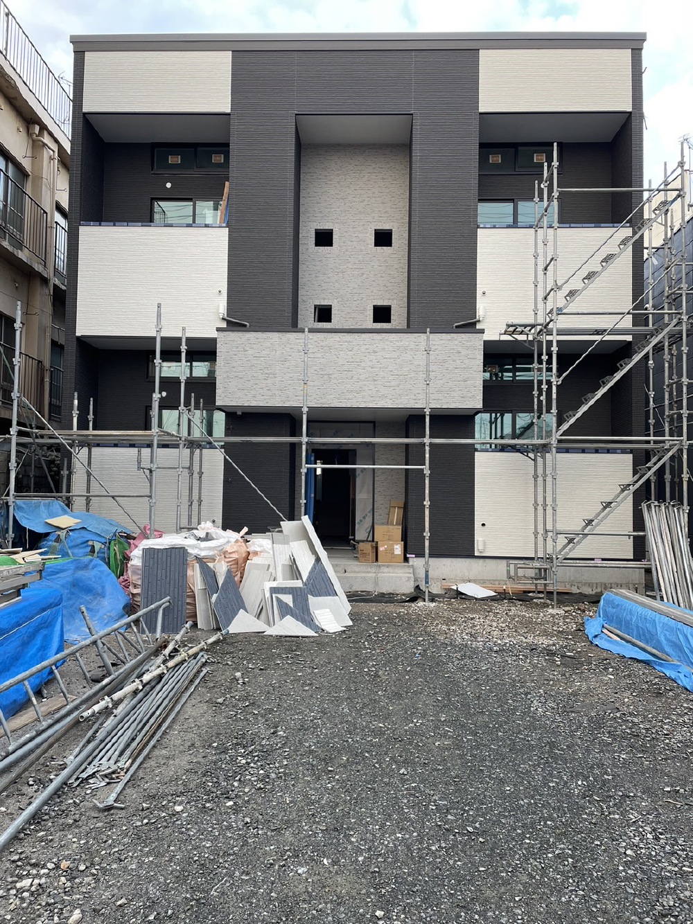 外部施工状況