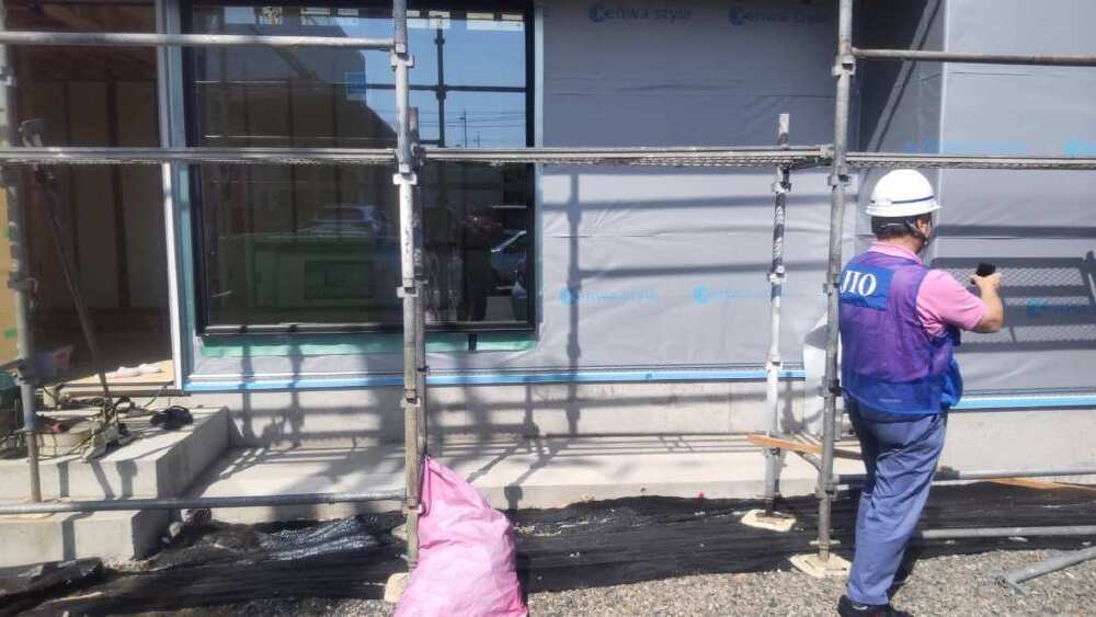 外部施工状況