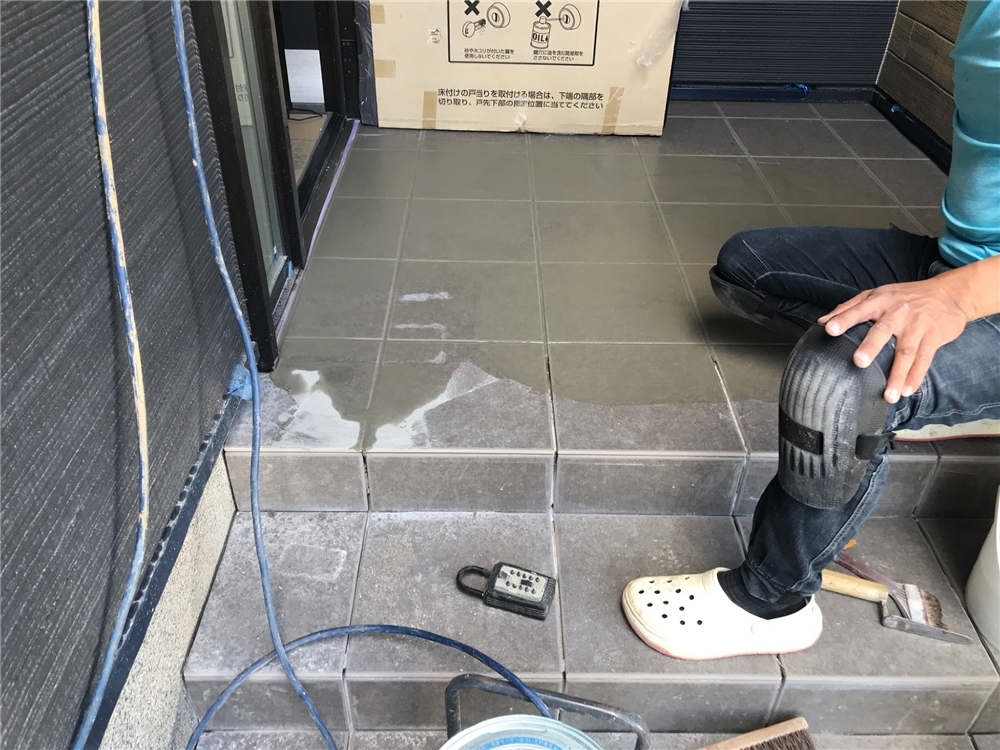 外部施工状況
