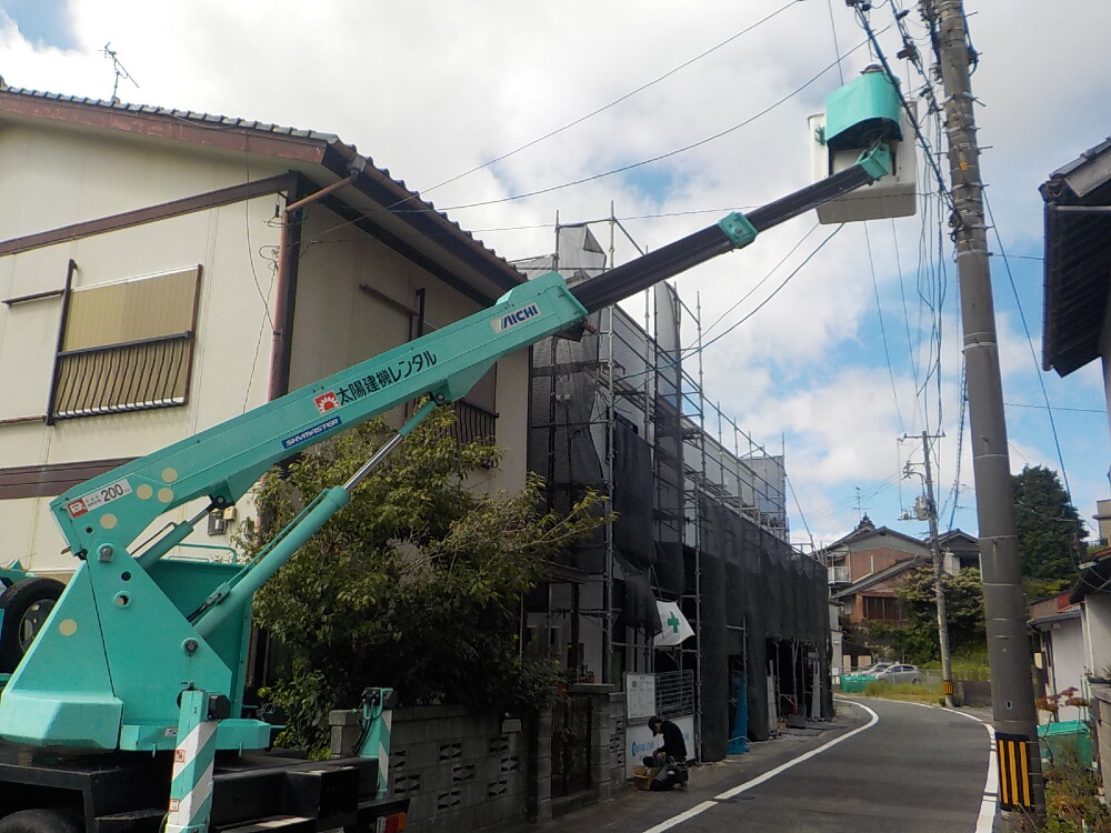 外部施工状況