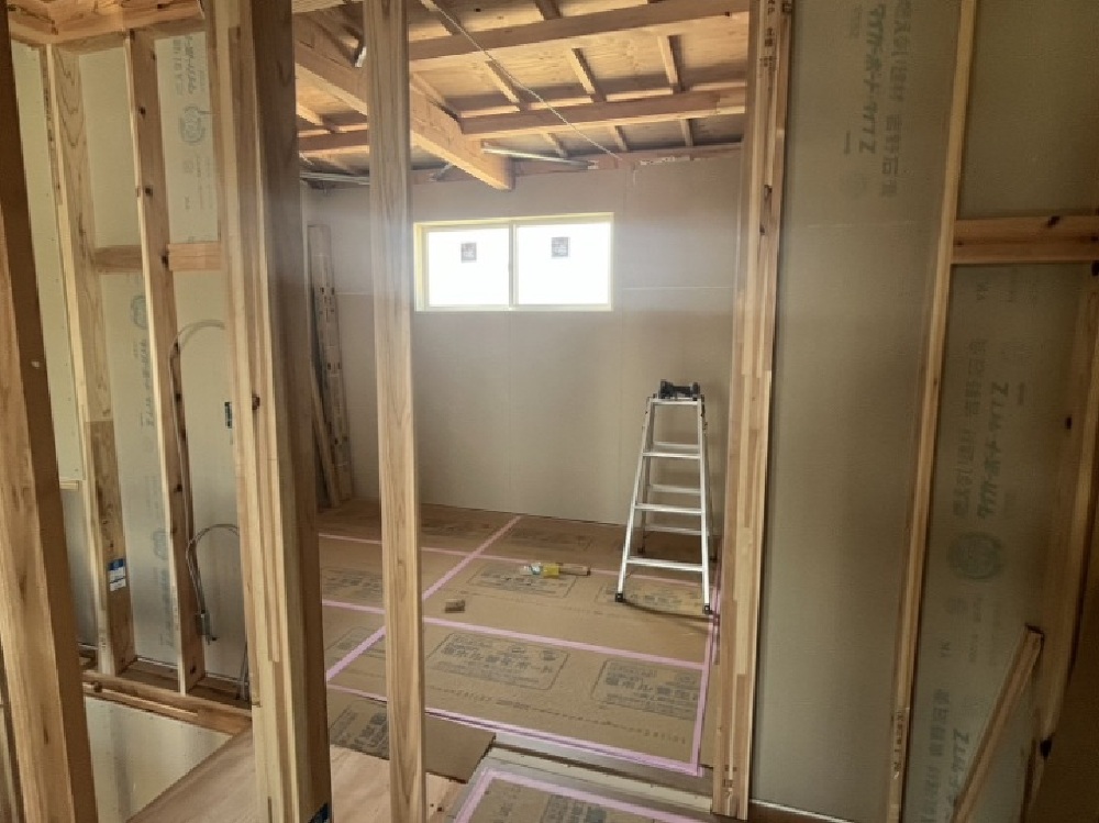 内部施工状況
