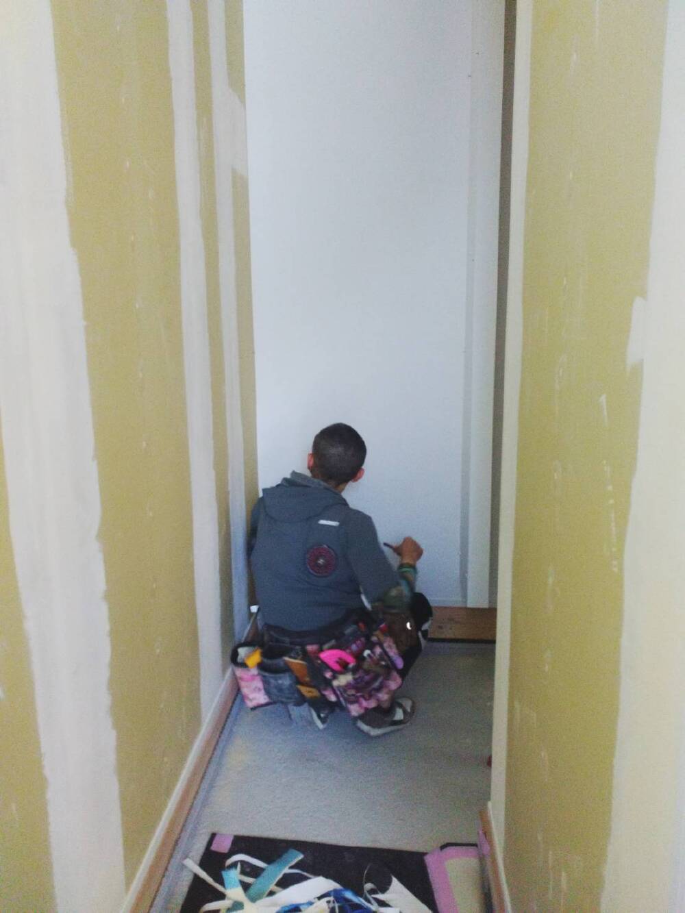 内部施工状況