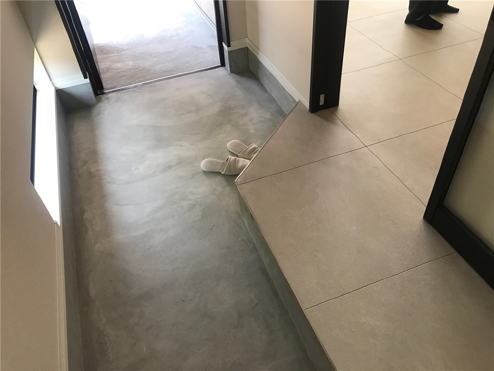 内部施工状況