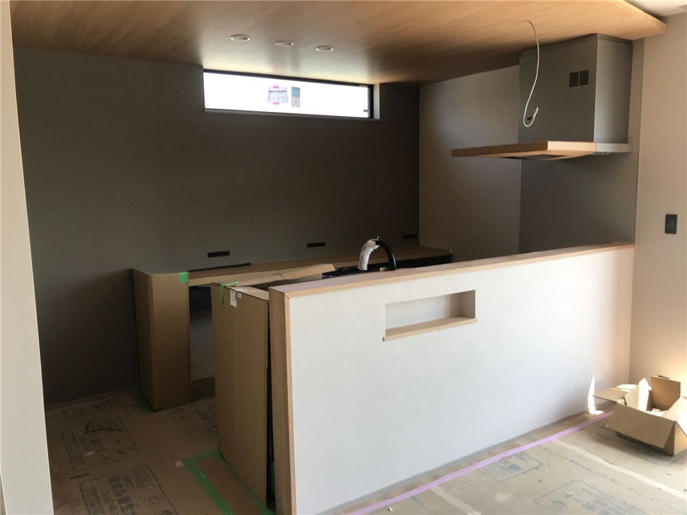 内部施工状況