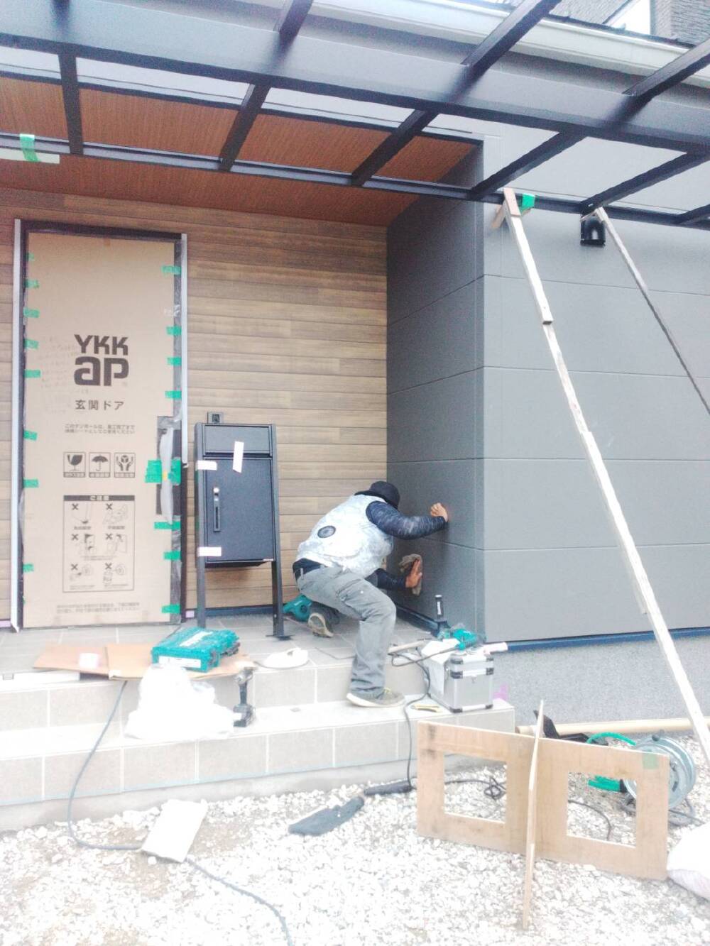 外部施工状況