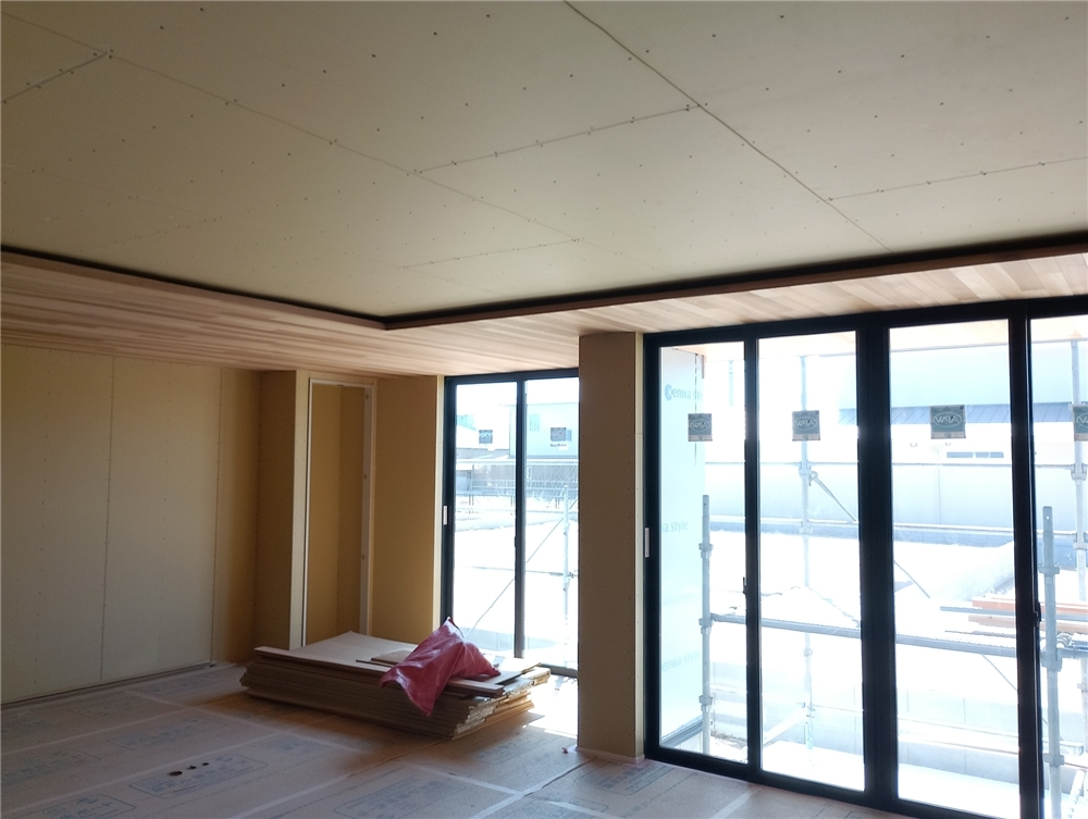 内部施工状況