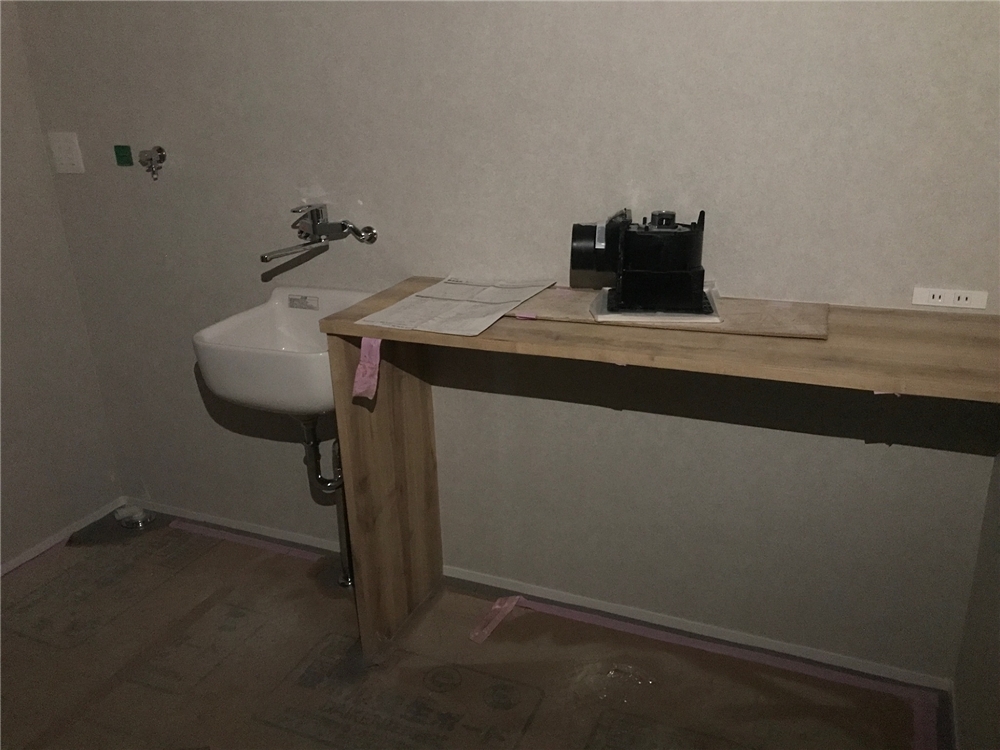 内部施工状況