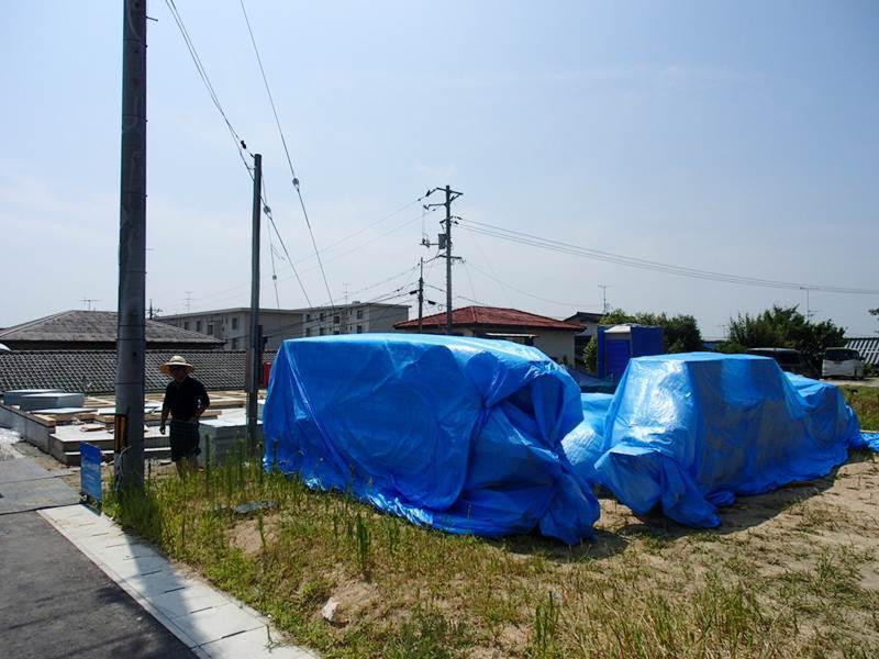 材料搬入