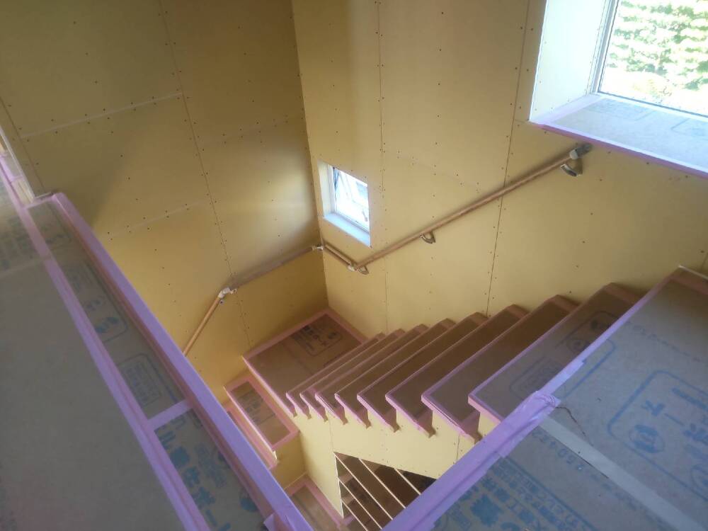 内部施工状況