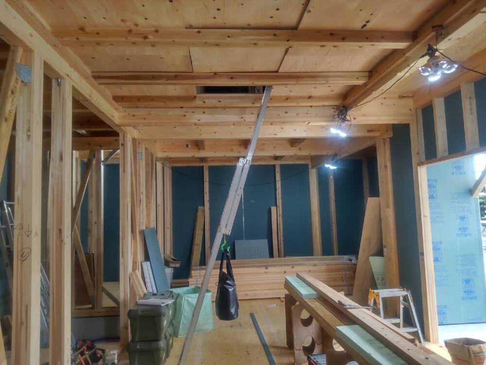 内部施工状況