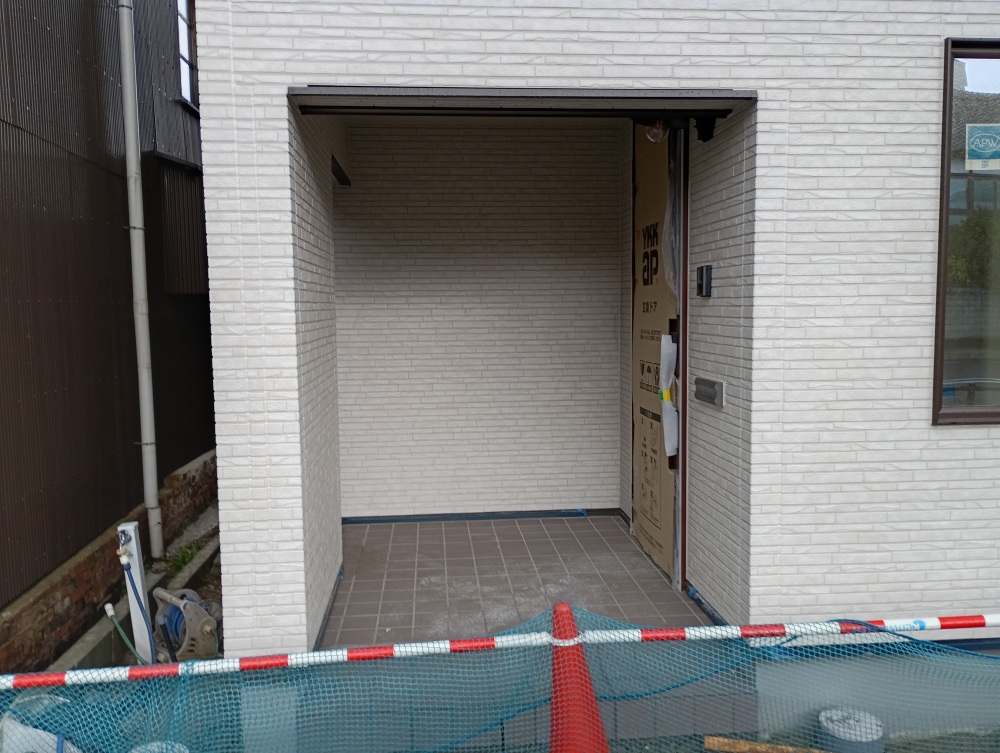 外部施工状況
