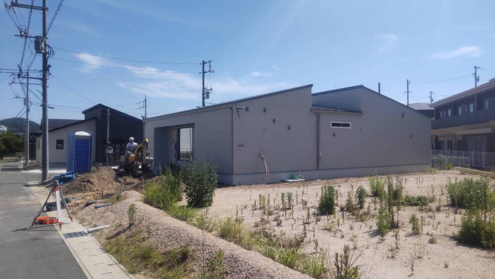 外部施工状況