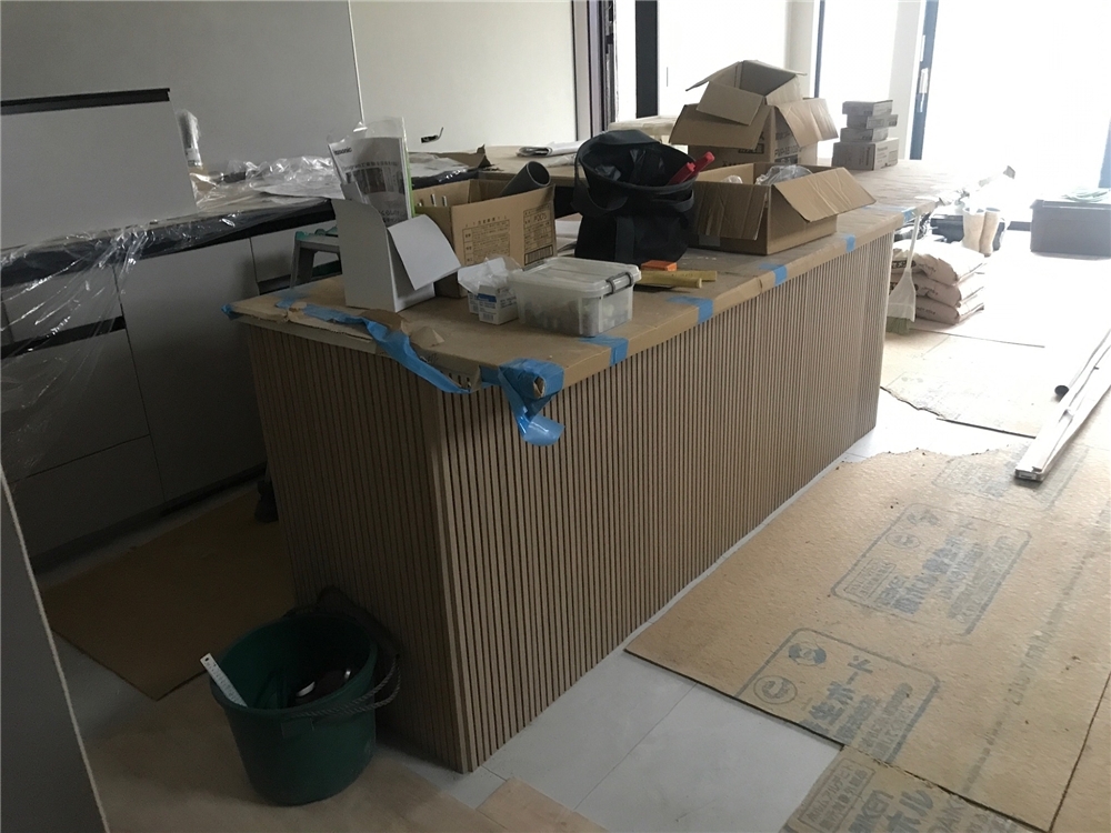 内部施工状況