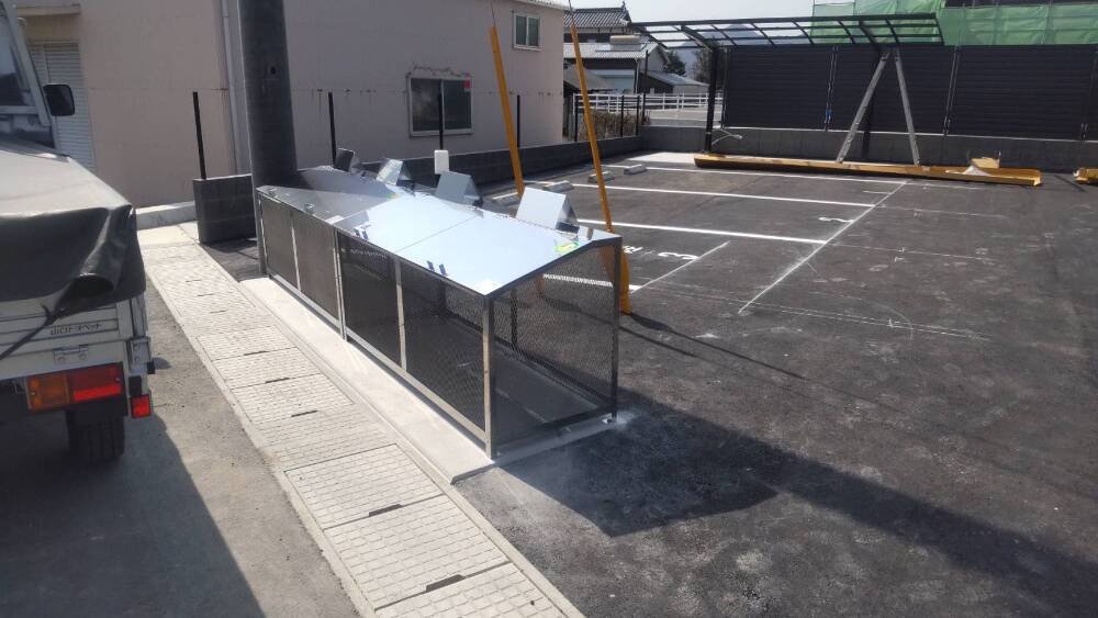 外部施工状況