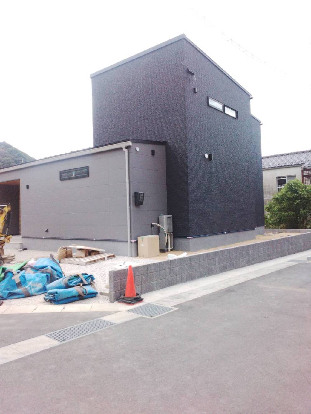 外部施工状況