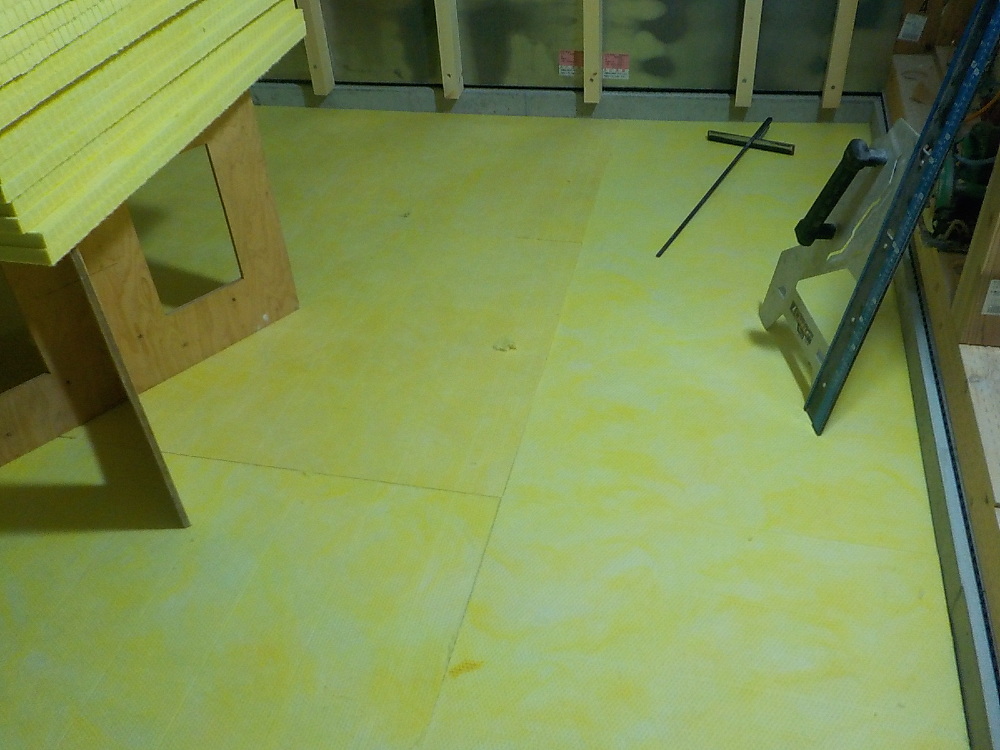 内部施工状況