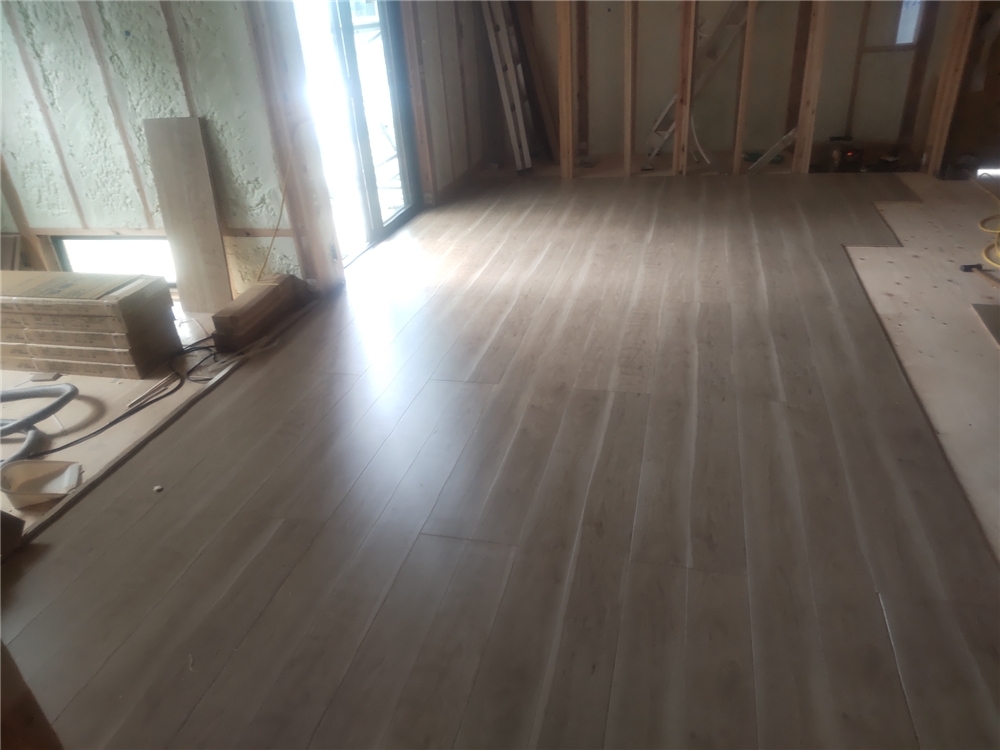 内部施工状況