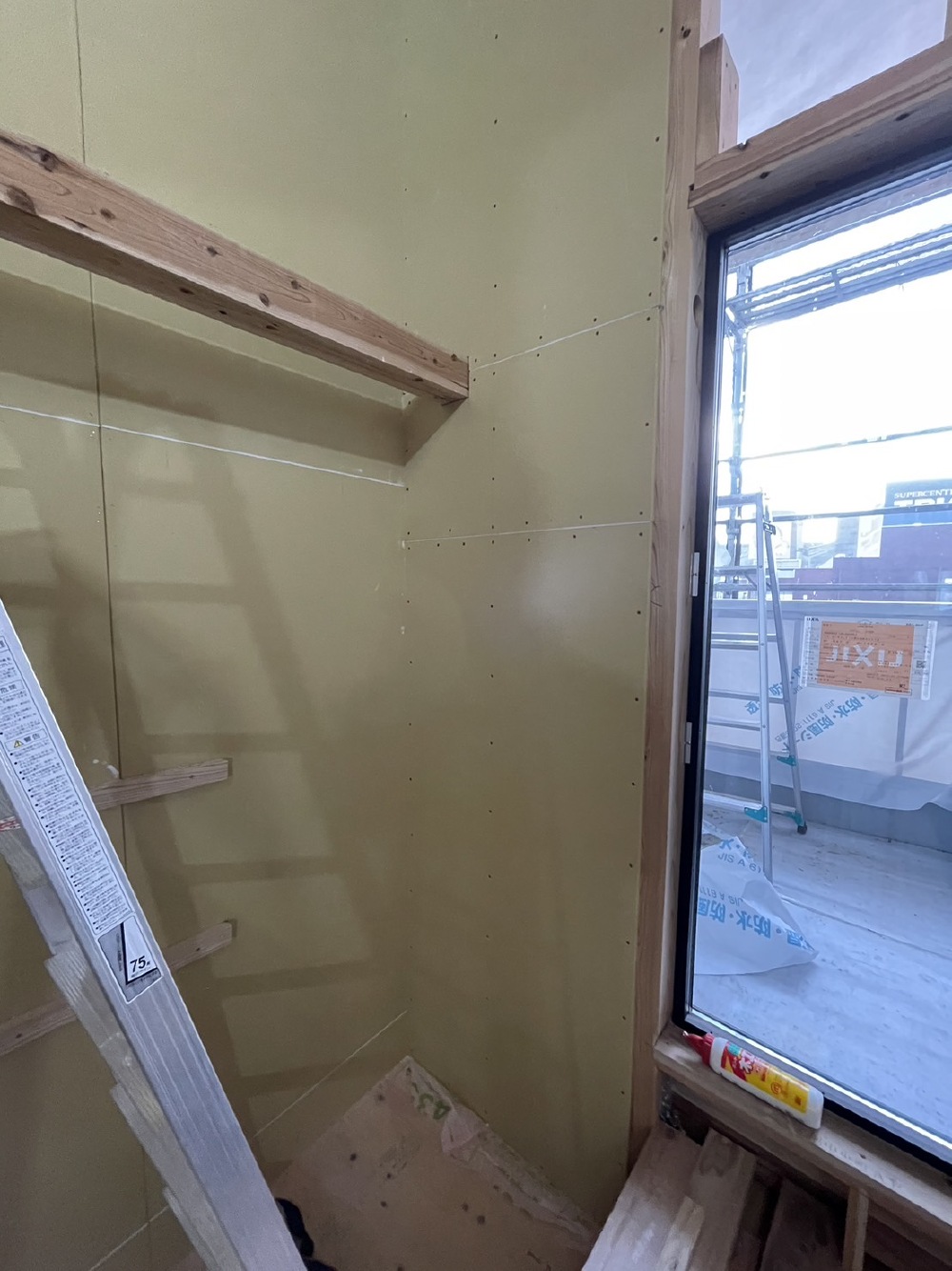 内部施工状況