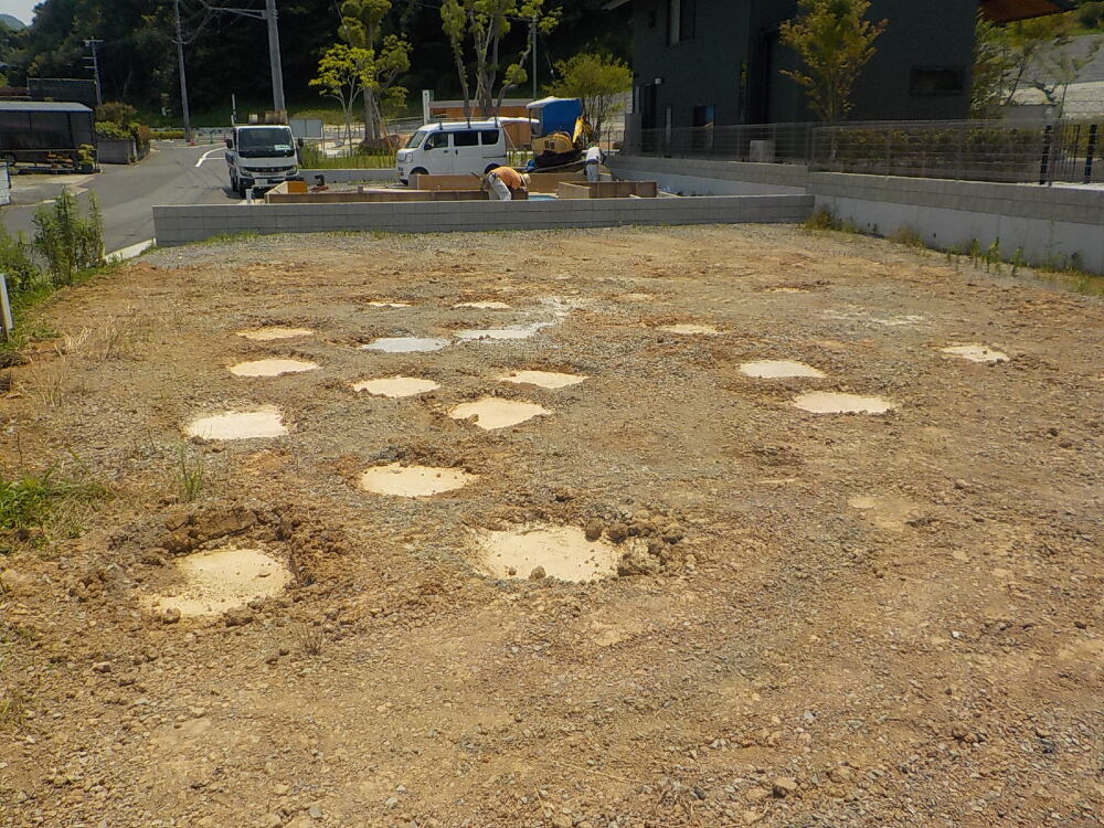 地盤補強工事