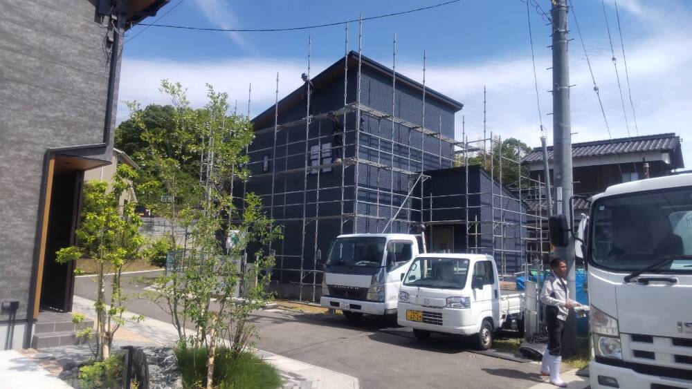 外部施工状況