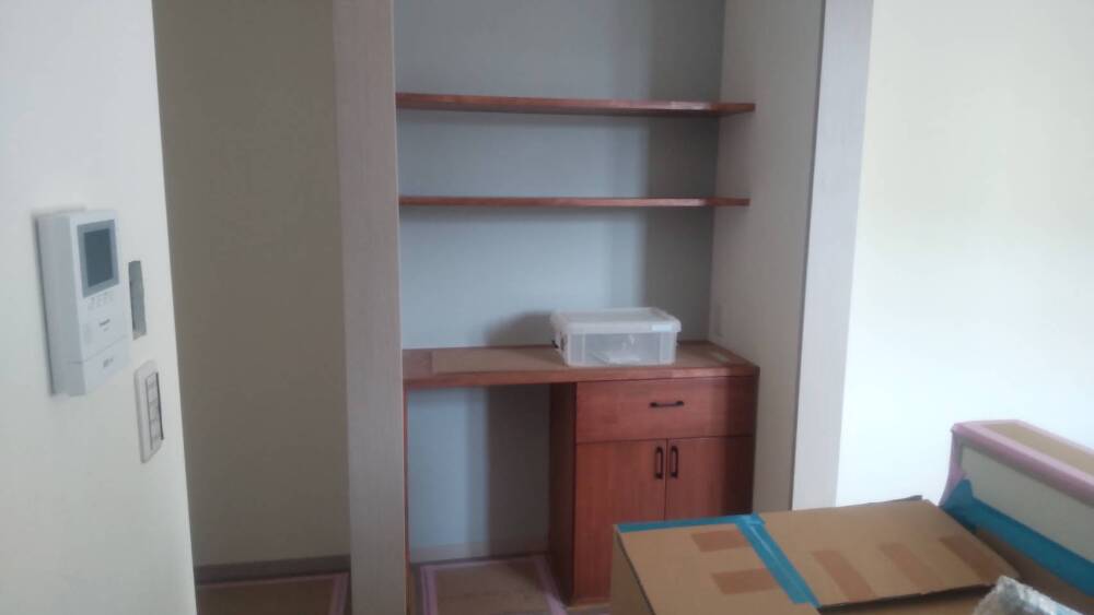 内部施工状況
