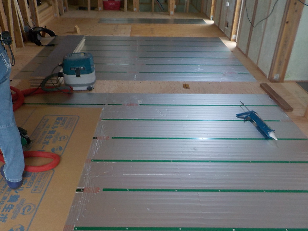内部施工状況