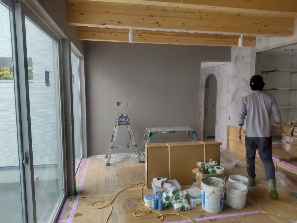 内部施工状況