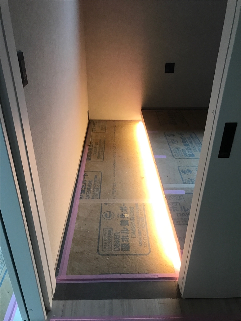 内部施工状況