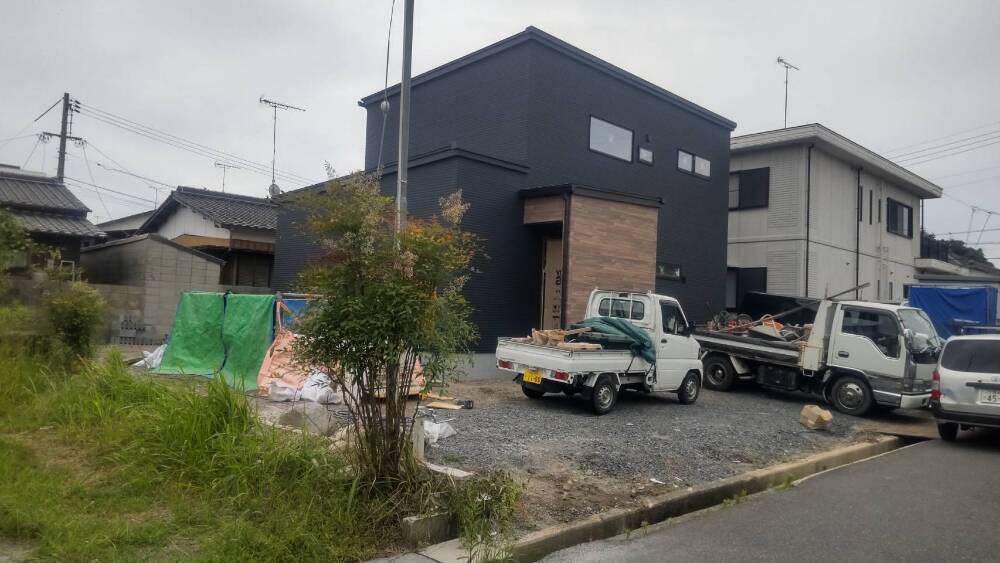 外部施工状況