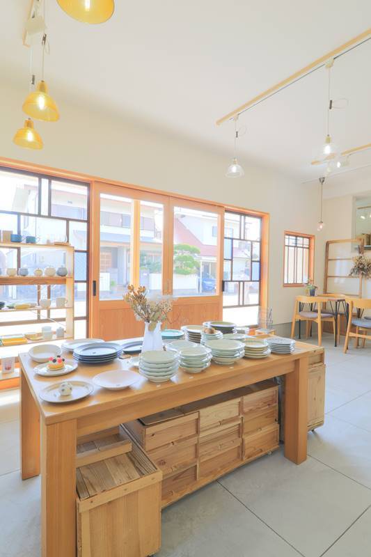 カリフォルニアスタイルのお洒落なお茶屋さん（宇部市）