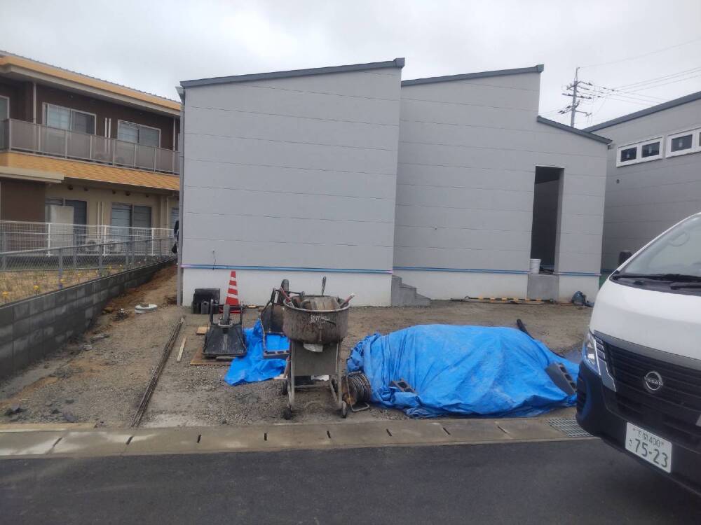 外部施工状況
