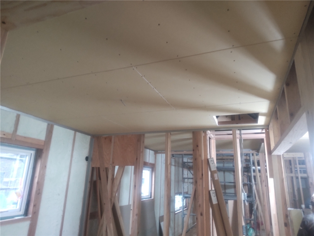 内部施工状況