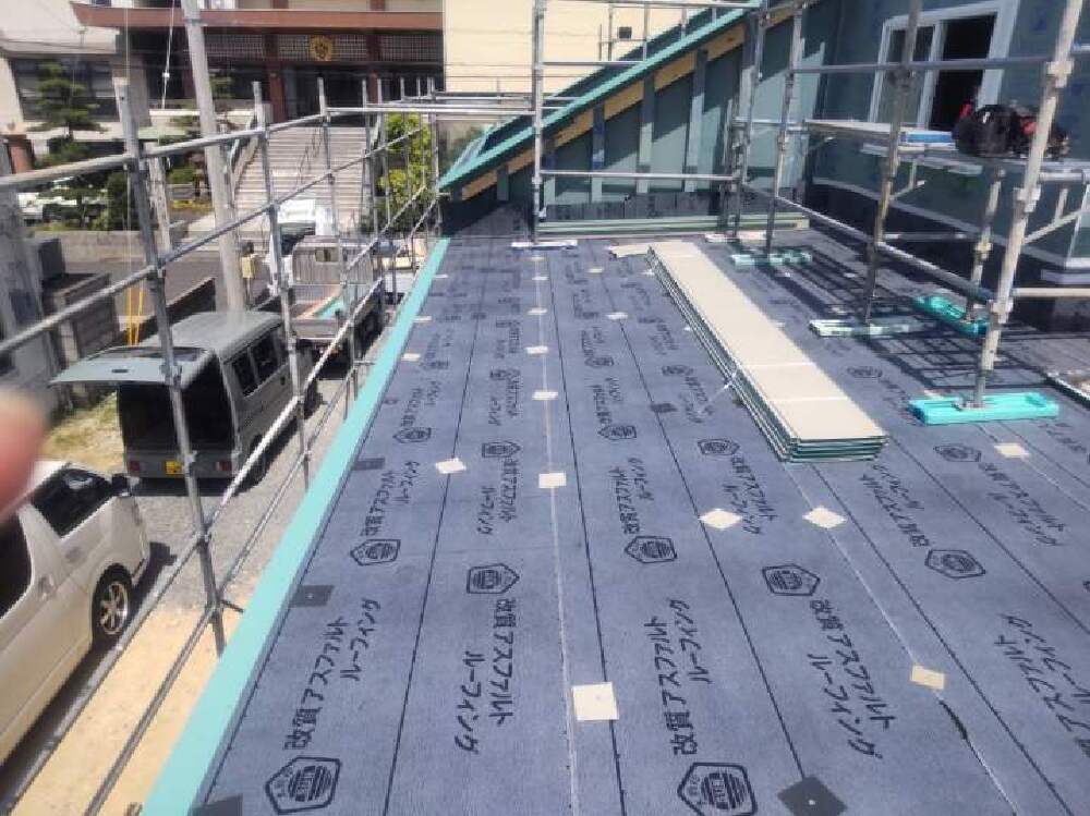 外部施工状況