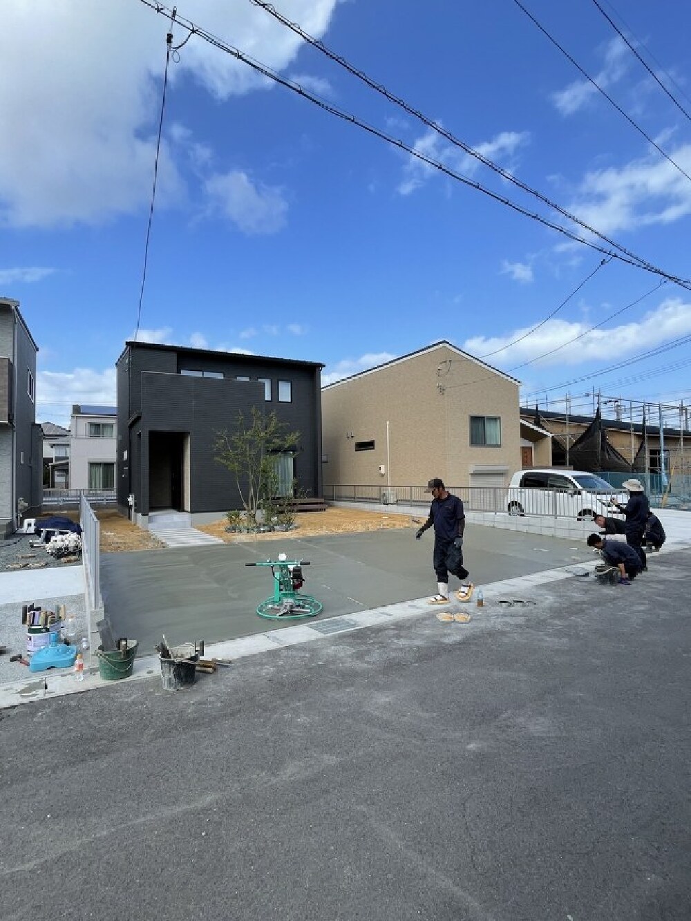 外部施工状況