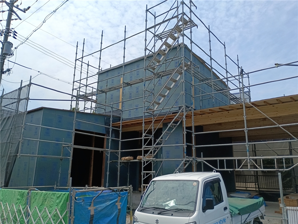 外部施工状況