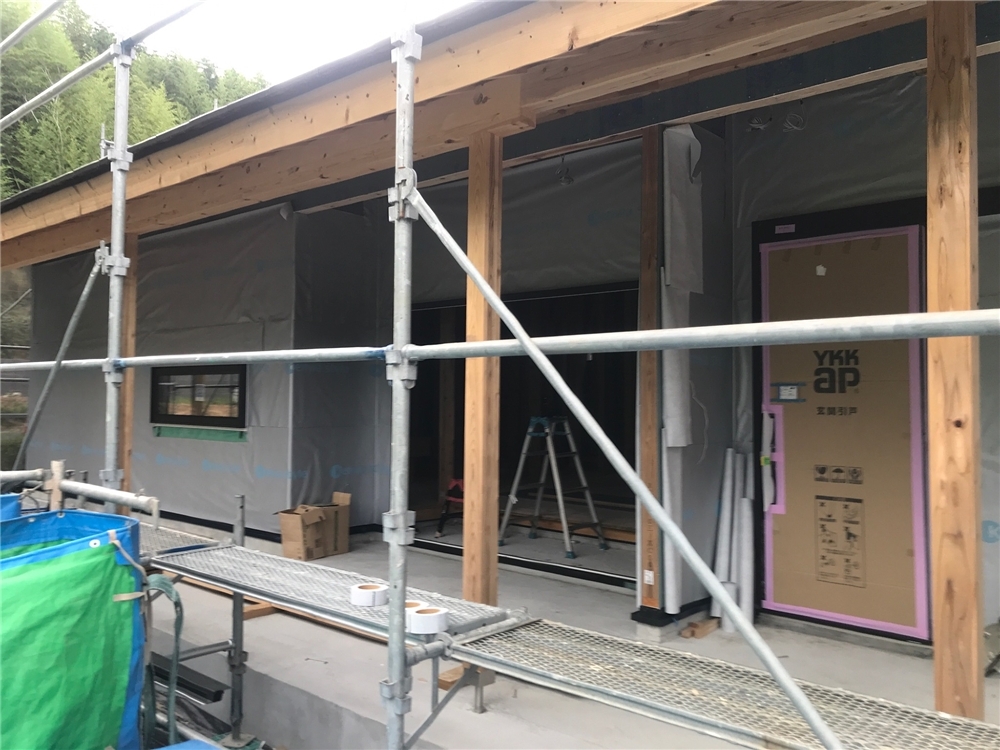 外部施工状況