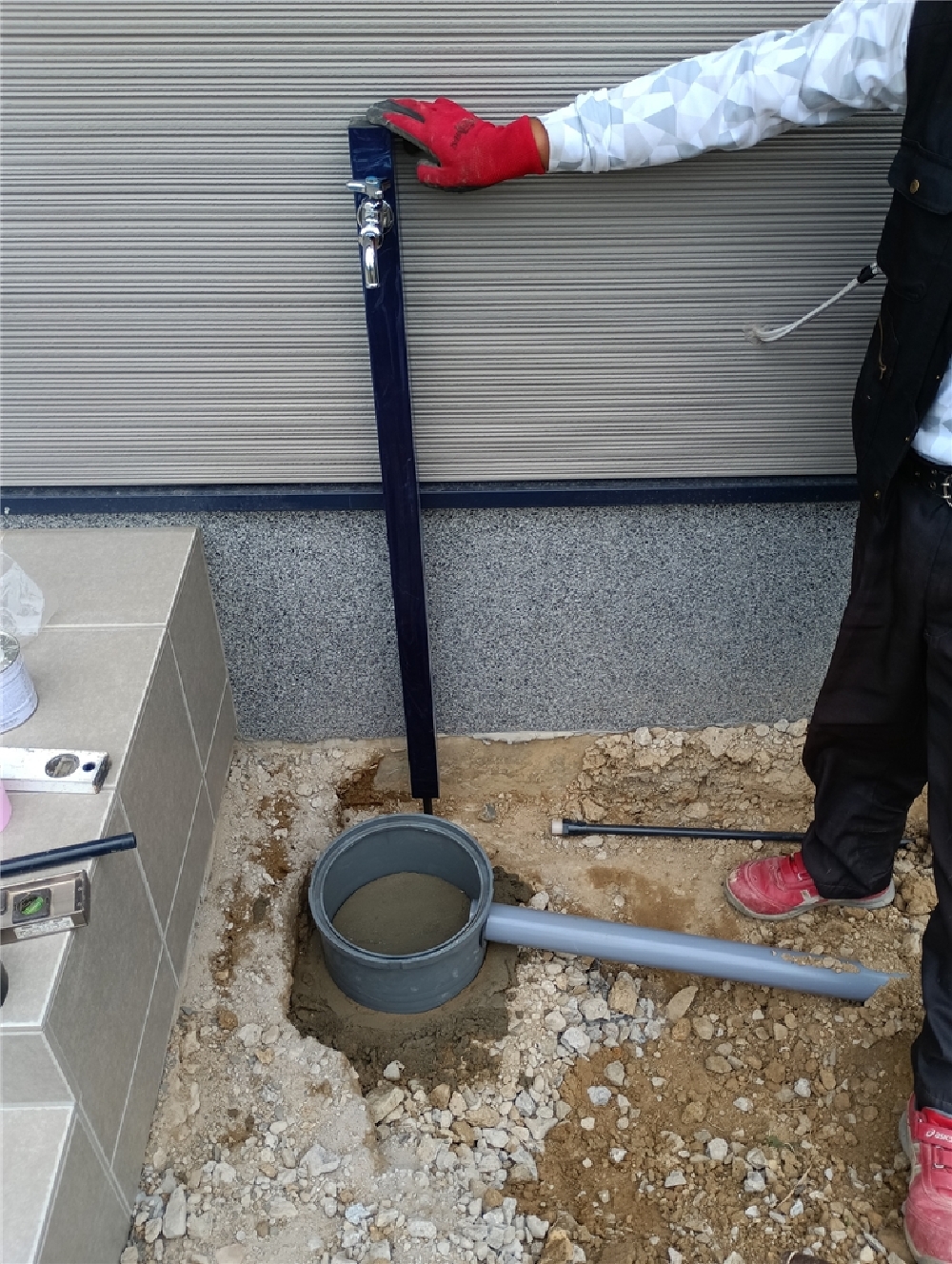 外部施工状況